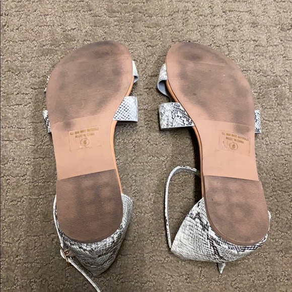 SNAKESKIN SANDAL - Picture 5 of 6